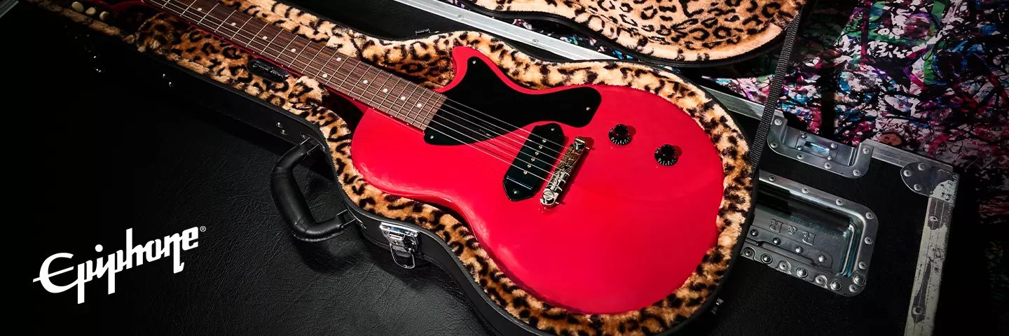 Epiphone Billie Joe Armstrong Les Paul Junior in Radiant Red